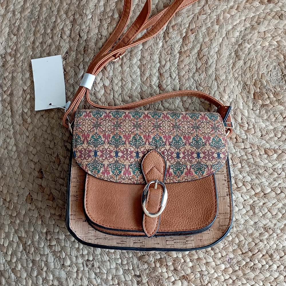 Faux Leather Sling Bag - Picture 8 of 16